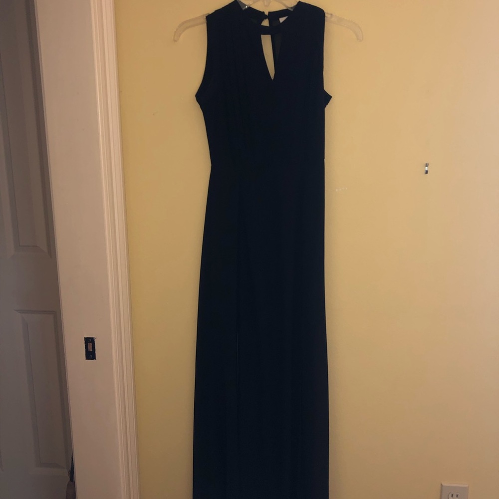 Sheer black gown